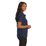 Port Authority L500 Ladies Silk Touch Polo - Navy