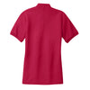 Port Authority L500 Ladies Silk Touch Polo - Red