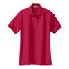Port Authority L500 Ladies Silk Touch Polo - Red