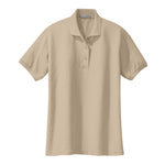 Port Authority L500 Ladies Silk Touch Polo - Stone