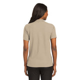 Port Authority L500 Ladies Silk Touch Polo - Stone