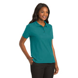 Port Authority L500 Ladies Silk Touch Polo - Teal Green