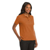 Port Authority L500 Ladies Silk Touch Polo - Texas Orange