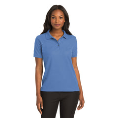 Port Authority L500 Ladies Silk Touch Polo - Ultramarine Blue - 