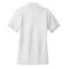 Port Authority L500 Ladies Silk Touch Polo - White