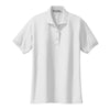 Port Authority L500 Ladies Silk Touch Polo - White