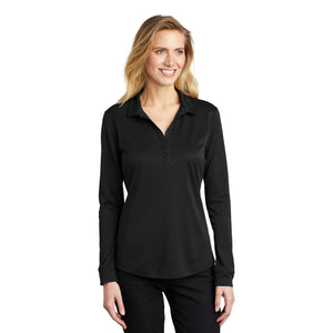 Port Authority L540LS Women's Silk Touch Performance Long Sleeve Polo - 