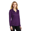 Port Authority L540LS Women's Silk Touch Performance Long Sleeve Polo