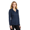 Port Authority L540LS Women's Silk Touch Performance Long Sleeve Polo