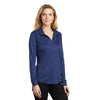 Port Authority L540LS Women's Silk Touch Performance Long Sleeve Polo