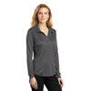 Port Authority L540LS Women's Silk Touch Performance Long Sleeve Polo