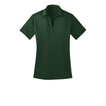 Port Authority L540 Ladies Silk Touch Performance Polo - Dark Green