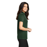 Port Authority L540 Ladies Silk Touch Performance Polo - Dark Green