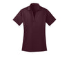Port Authority L540 Ladies Silk Touch Performance Polo - Maroon