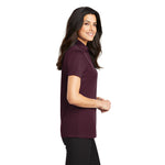 Port Authority L540 Ladies Silk Touch Performance Polo - Maroon