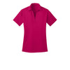Port Authority L540 Ladies Silk Touch Performance Polo - Pink Raspberry