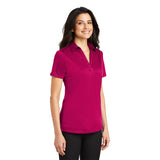 Port Authority L540 Ladies Silk Touch Performance Polo - Pink Raspberry