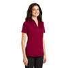 Port Authority L540 Ladies Silk Touch Performance Polo - Red