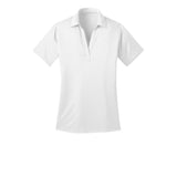 Port Authority L540 Ladies Silk Touch Performance Polo - White