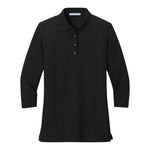 Port Authority L562 Women's Silk Touch 3/4-Sleeve Polo
