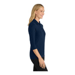Port Authority L562 Women's Silk Touch 3/4-Sleeve Polo