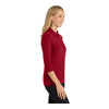 Port Authority L562 Women's Silk Touch 3/4-Sleeve Polo