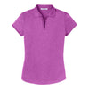 Port Authority L576 Women's Trace Heather Polo