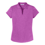 Port Authority L576 Women's Trace Heather Polo
