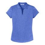 Port Authority L576 Women's Trace Heather Polo