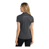 Port Authority L580 Women's Pinpoint Mesh Zip Polo