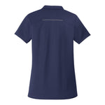 Port Authority L580 Women's Pinpoint Mesh Zip Polo