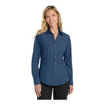 Port Authority L640 Women’s Crosshatch Easy Care Shirt