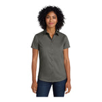 Port Authority L664 Women's Short Sleeve SuperPro Twill Shirt