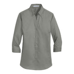 Port Authority L665 Women's 3/4-Sleeve SuperPro Twill Shirt