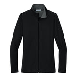 Port Authority L805 Women's Vertical Texture Full-Zip Jacket