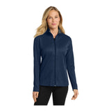 Port Authority L805 Women's Vertical Texture Full-Zip Jacket