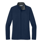 Port Authority L805 Women's Vertical Texture Full-Zip Jacket