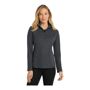 Port Authority L806 Women's Pinpoint Mesh 1/2-Zip - 