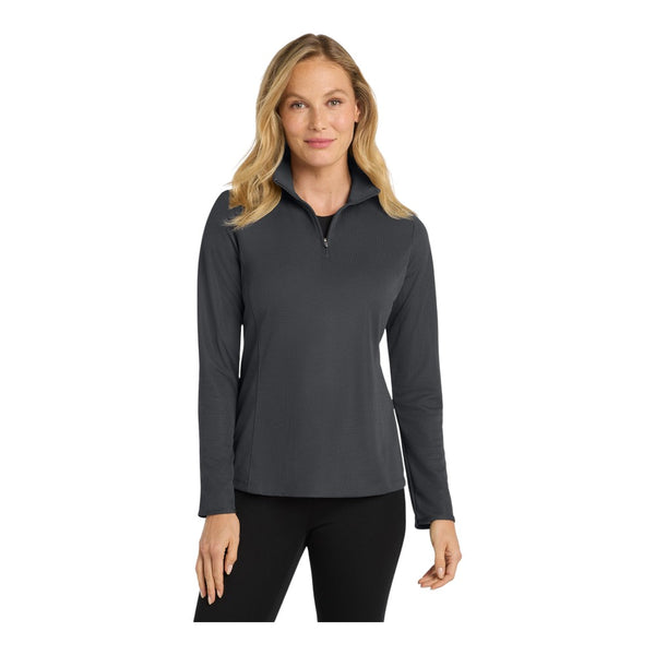 Port Authority L806 Women's Pinpoint Mesh 1/2-Zip