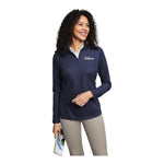 Port Authority L806 Women's Pinpoint Mesh 1/2-Zip