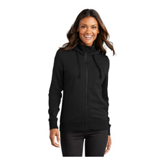Port Authority L814 Women's Smooth Fleece Hooded Jacket - 