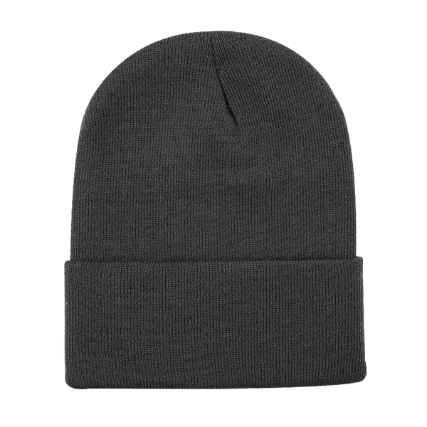 Unbranded Long Knit Beanie, Blank Knit Cap
