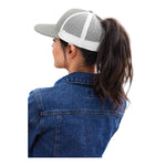Port Authority LC111 Snapback Ponytail Trucker Cap