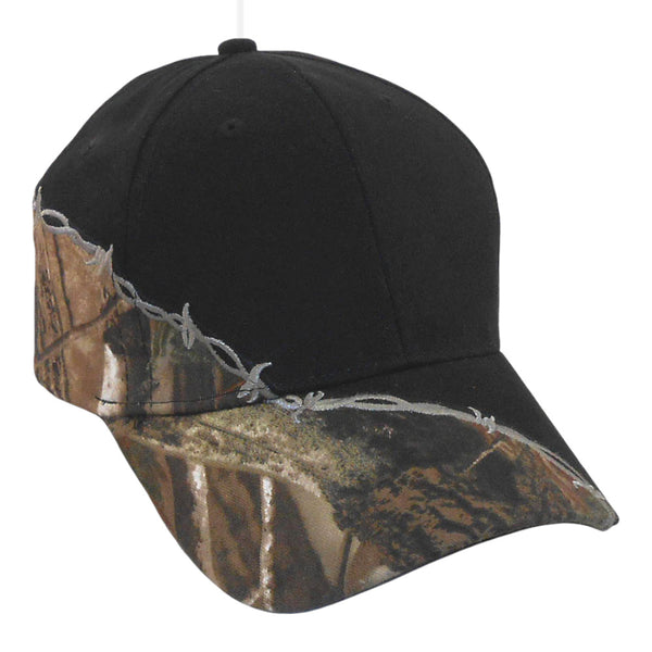 Kati LC4BW Licensed Camo with Barbed Wire Embroidery Cap