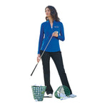 Port Authority LK112 Women's Dry Zone® UV Micro-Mesh 1/4-Zip