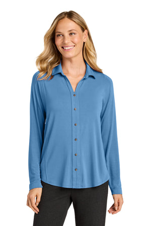 Port Authority LK5602 Women's Luxe Knit Button Tunic - 