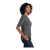 Port Authority LK583 Women's Stretch Heather Open Neck Top