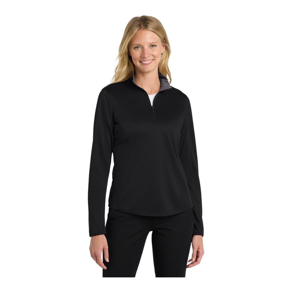 Port Authority LK584 Women's Silk Touch Performance 1/4-Zip