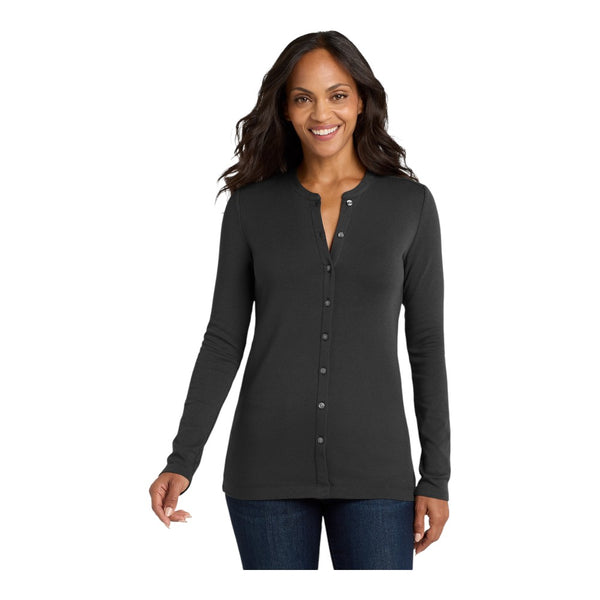 Port Authority LM1008 Women’s Concept Stretch Button-Front Cardigan
