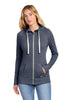 New Era LNEA122 Women's Sueded Cotton Blend Full-Zip Hoodie